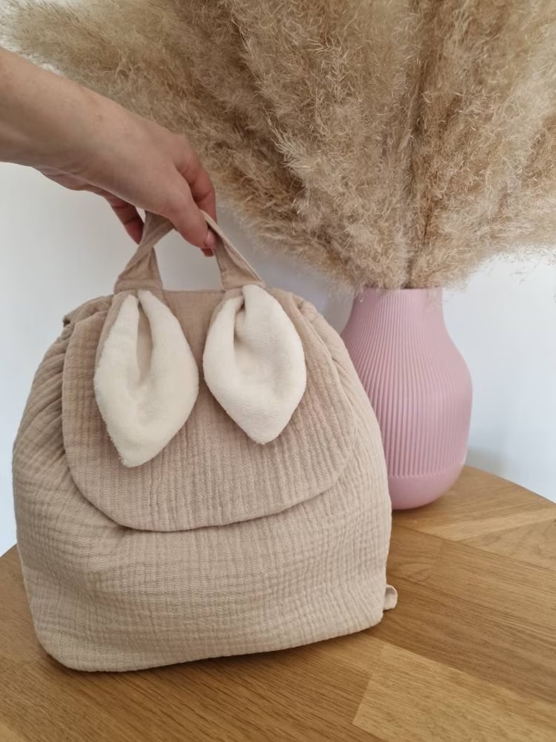 Sac à dos Lapinou Beige - Image 2